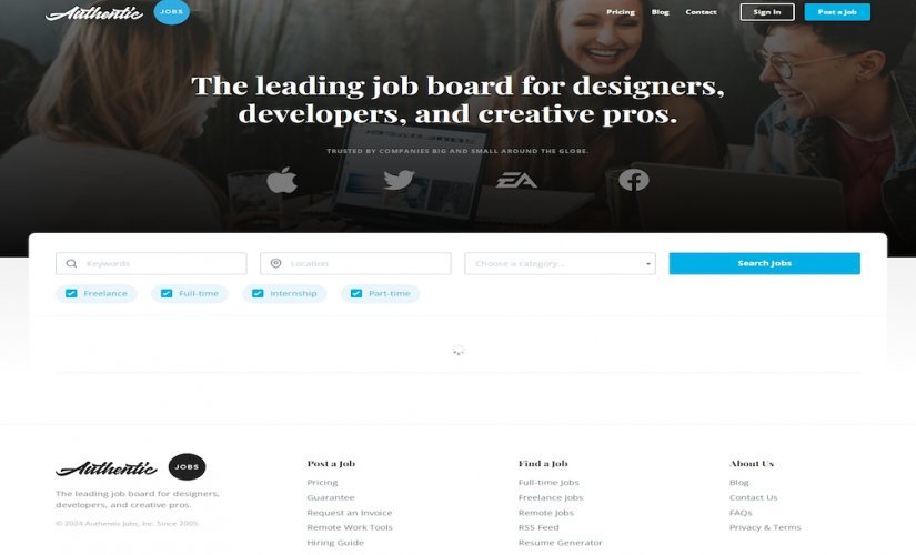 Authentic Jobs